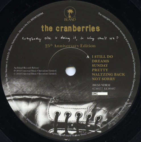 Виниловая пластинка CRANBERRIES "Everybody Else Is Doing It, So Why Cant We?" (LP) 