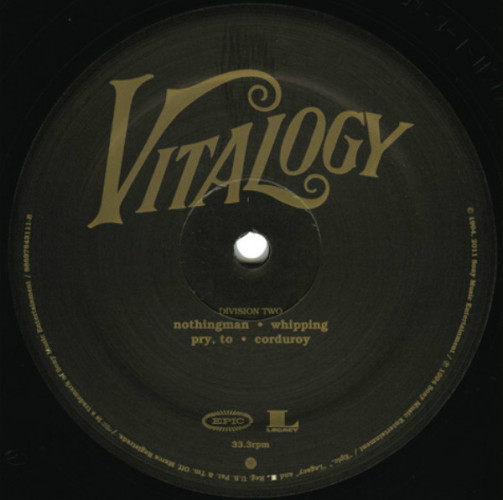 Виниловая пластинка PEARL JAM "Vitalogy" (2LP) 
