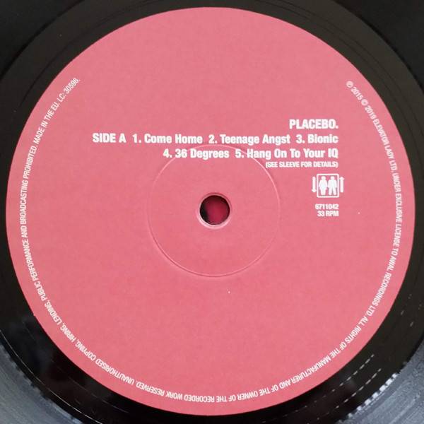 Виниловая пластинка PLACEBO 