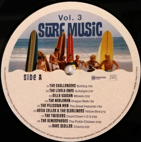 Виниловая пластинка VARIOUS ARTISTS "Surf Music Vol. 3" (LP) 