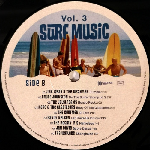Виниловая пластинка VARIOUS ARTISTS "Surf Music Vol. 3" (LP) 