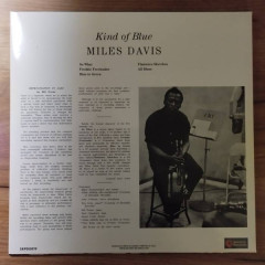 MILES DAVIS "Kind Of Blue" (SRPD0019 BLUE LP)