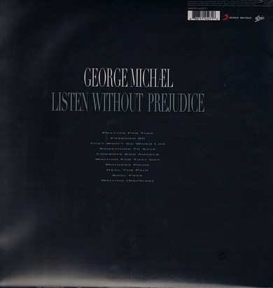 Виниловая пластинка George Michael "Listen Without Prejudice Vol. 1" (LP) 