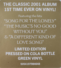 CHER "Living Proof" (GREEN LP)