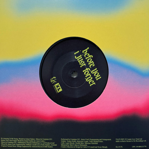 Виниловая пластинка FONTAINES D.C. "Romance" (BLUE 7``+LP) 