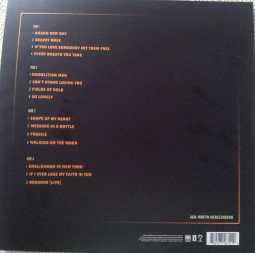 Виниловая пластинка STING "My Songs" (2LP) 