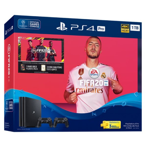 Игровая приставка Sony PlayStation 4 Slim 1 ТБ Fifa 2020 + 2 джойстика 