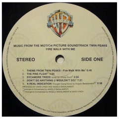 Angelo Badalamenti "Twin Peaks - Fire Walk With Me" (LP)