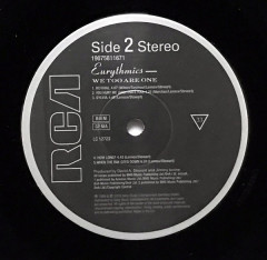 EURYTHMICS "We Too Are One" (LP)