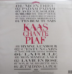PATRICIA KAAS &quot;Kaas Chante Piaf&quot; (PINK 2LP)