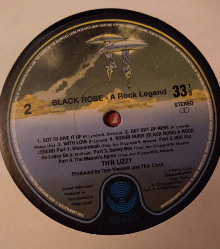 Виниловая пластинка THIN LIZZY "Black Rose" (LP)