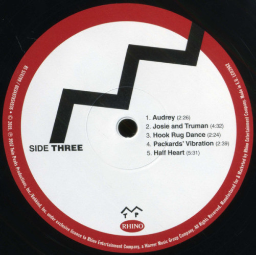 Виниловая пластинка Angelo Badalamenti and David Lynch "Twin Peaks: Season Two Music And More" 2LP