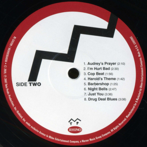 Виниловая пластинка Angelo Badalamenti and David Lynch "Twin Peaks: Season Two Music And More" 2LP