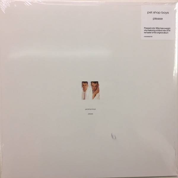 Виниловая пластинка Pet Shop Boys "Please" (180Gram LP) 