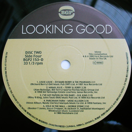 Виниловая пластинка VARIOUS ARTISTS "Looking Good - Mod Club Classics" (2LP) 