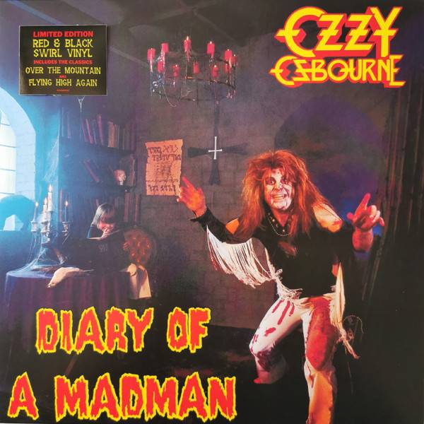 Пластинка OZZY OSBOURNE "Diary Of A Madman" (RED LP) 