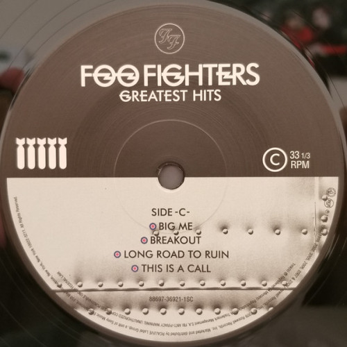 Виниловая пластинка FOO FGHTERS "Greatest Hits" (2LP) 