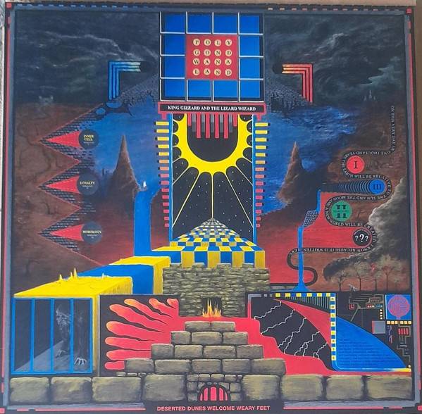 Виниловая пластинка KING GIZZARD AND THE LIZARD WIZARD "Polygondwanaland" (RED LP) 
