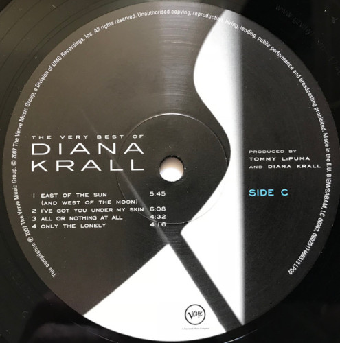 Виниловая пластинка DIANA KRALL "The Very Best Of Diana Krall" (2LP)