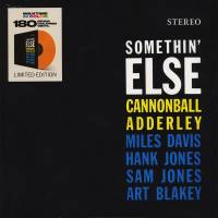 CANNONBALL ADDERLEY "Somethin Else" (ORANGE LP)