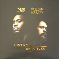 NAS AND DAMIAN MARLEY "Distant Relatives" (ORANGE LP)