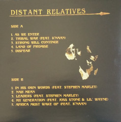 NAS AND DAMIAN MARLEY "Distant Relatives" (ORANGE LP)