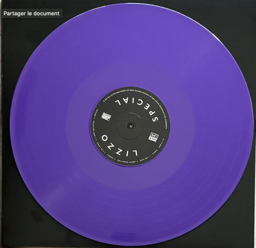 Виниловая пластинка LIZZO "Special" (GRAPE LP)