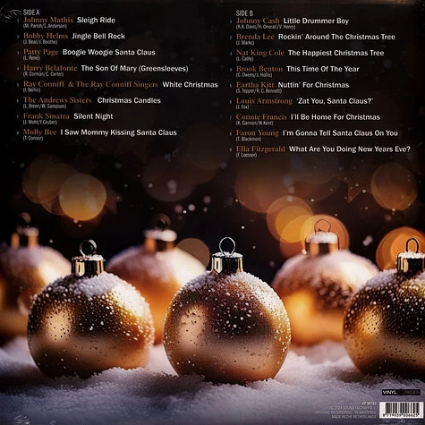 Виниловая пластинка VARIOUS ARTISTS "HOLLY JOLLY CHRISTMAS" (COLORED LP) 