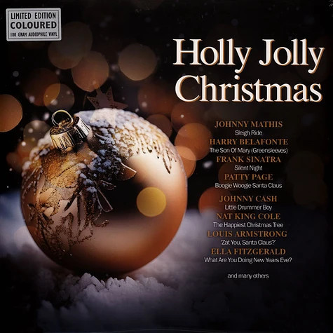 Виниловая пластинка VARIOUS ARTISTS "HOLLY JOLLY CHRISTMAS" (COLORED LP) 