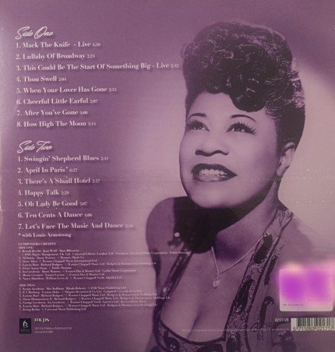 Виниловая пластинка ELLA FITZGERALD "The Great Songbook" (LP)