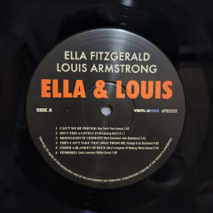 ELLA FITZGERALD AND LOUIS ARMSTRONG "Ella And Louis" (LP)
