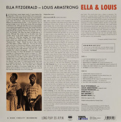 ELLA FITZGERALD AND LOUIS ARMSTRONG "Ella And Louis" (LP)