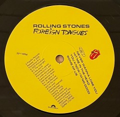 ROLLING STONES "Foreign Tongues" (2LP)