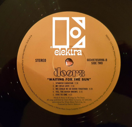 Виниловая пластинка The Doors "Waiting For The Sun" (LP)