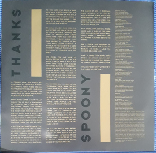 Виниловая пластинка DJ SPOONY WITH KATIE CHATBURN AND THE IGNITION ORCHESTRA "Garage Classical" (2LP)