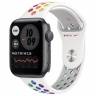 Умные часы Apple Watch SE GPS 44mm Aluminum Case with Nike Sport Band EU 