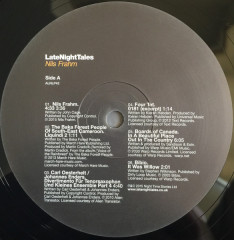 NILS FRAHM &quot;LateNightTales&quot; (2LP)