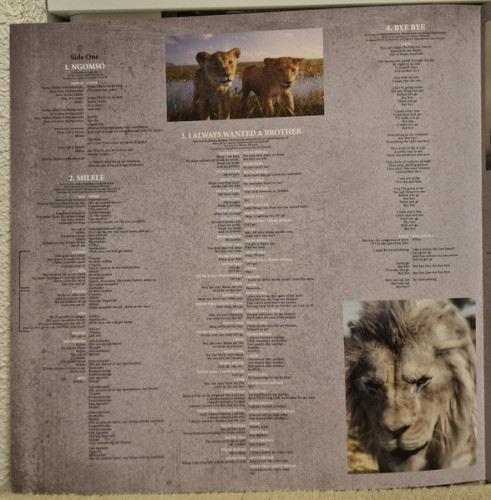 Виниловая пластинка VARIOUS ARTISTS "Mufasa: The Lion King" (COLOURED OST 2LP)