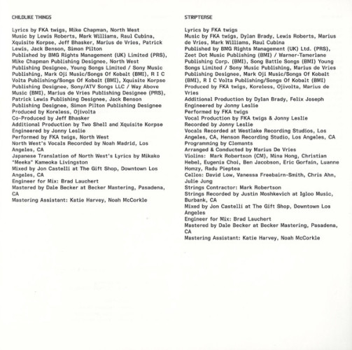 CD-диск FKA TWIGS "Eusexua" (ATLANTIC CD) 