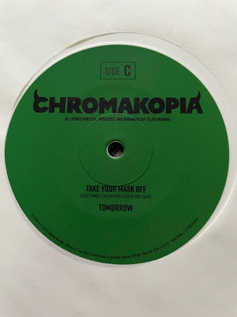 Виниловая пластинка TYLER THE CREATOR "Chromakopia" (WHITE 2LP)