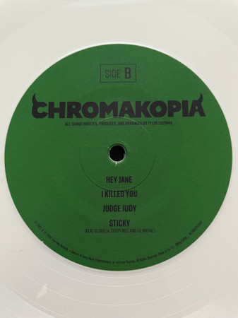 Виниловая пластинка TYLER THE CREATOR "Chromakopia" (WHITE 2LP)