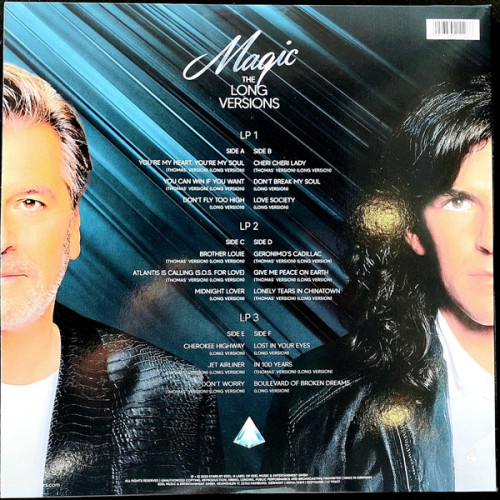 Виниловая пластинка THOMAS ANDERS "... Sings Modern Talking - Magic - The Long Versions" (3LP) 