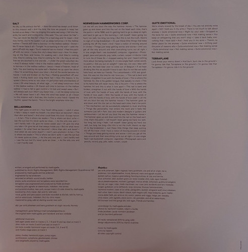 Виниловая пластинка MADRUGADA "Industrial Silence" (2LP)