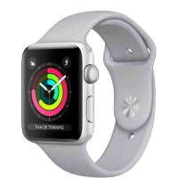 Apple Watch Series 3 GPS 42mm Silver Aluminum Case with Fog Sport Band