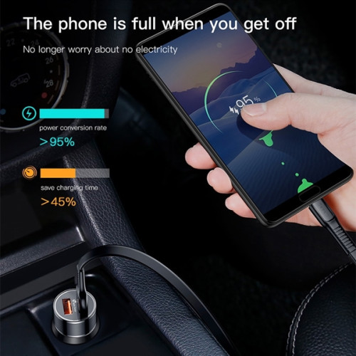 АЗУ Baseus Small Screw 2xUSB 3.4A (CAXLD-C0)