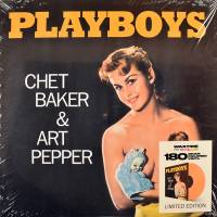 CHET BAKER & ART PEPPER "Playboys" (ORANGE LP)