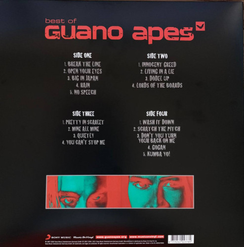 Виниловая пластинка GUANO APES "Planet Of The Apes" (2LP) 