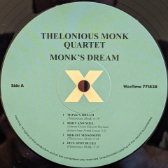 THELONIOUS MONK QUARTET &quot;Monk`s Dream&quot; (LP)