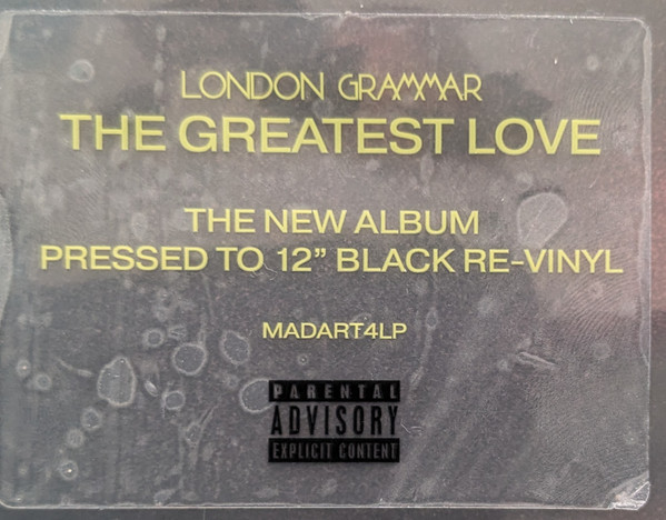 Виниловая пластинка LONDON GRAMMAR "The Greatest Love" (LP) 